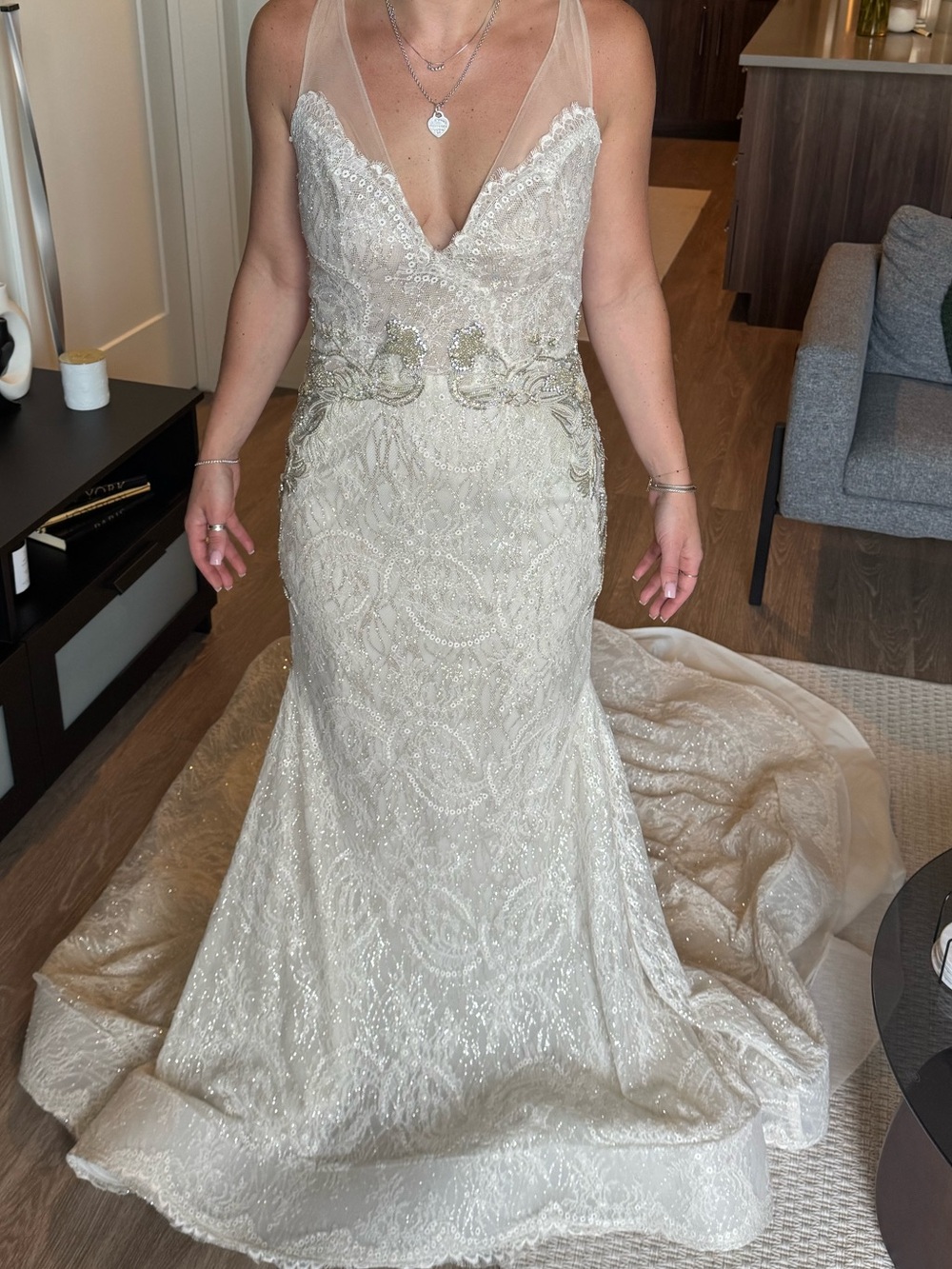 Lazaro Gown Style 3715 Size 12